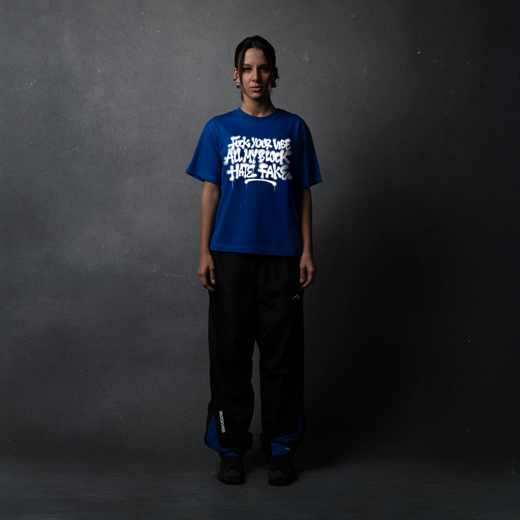 Blue Hate Fake Tee