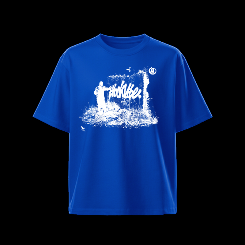 Blue Wall Tee